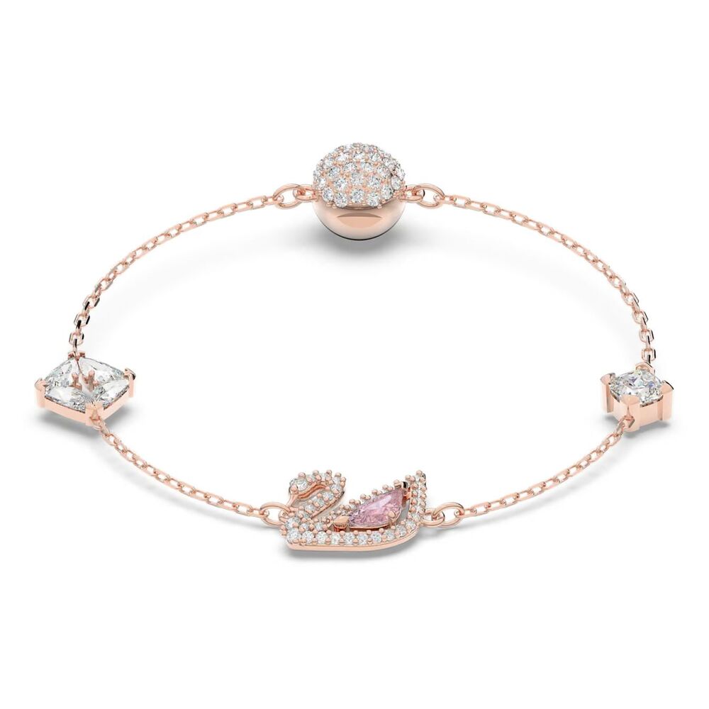 Swarovski Elements Crystal Swan Bracelet for Women